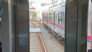 京成3500形3513編成ワンマン運転対応車前面展望