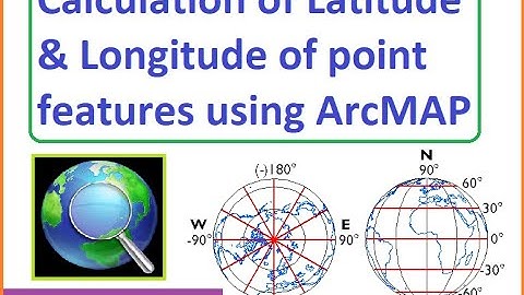 Calculation of Latitude and Longitude of point features using ArcMAP