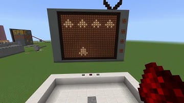 Redstone Space Invaders In Minecraft!