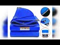 Resenha: Lona Impermeável Starfer 8x6m Azul Polietileno Proteção UV Reforçada