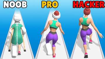 NOOB vs PRO vs HACKER in Get Well Run