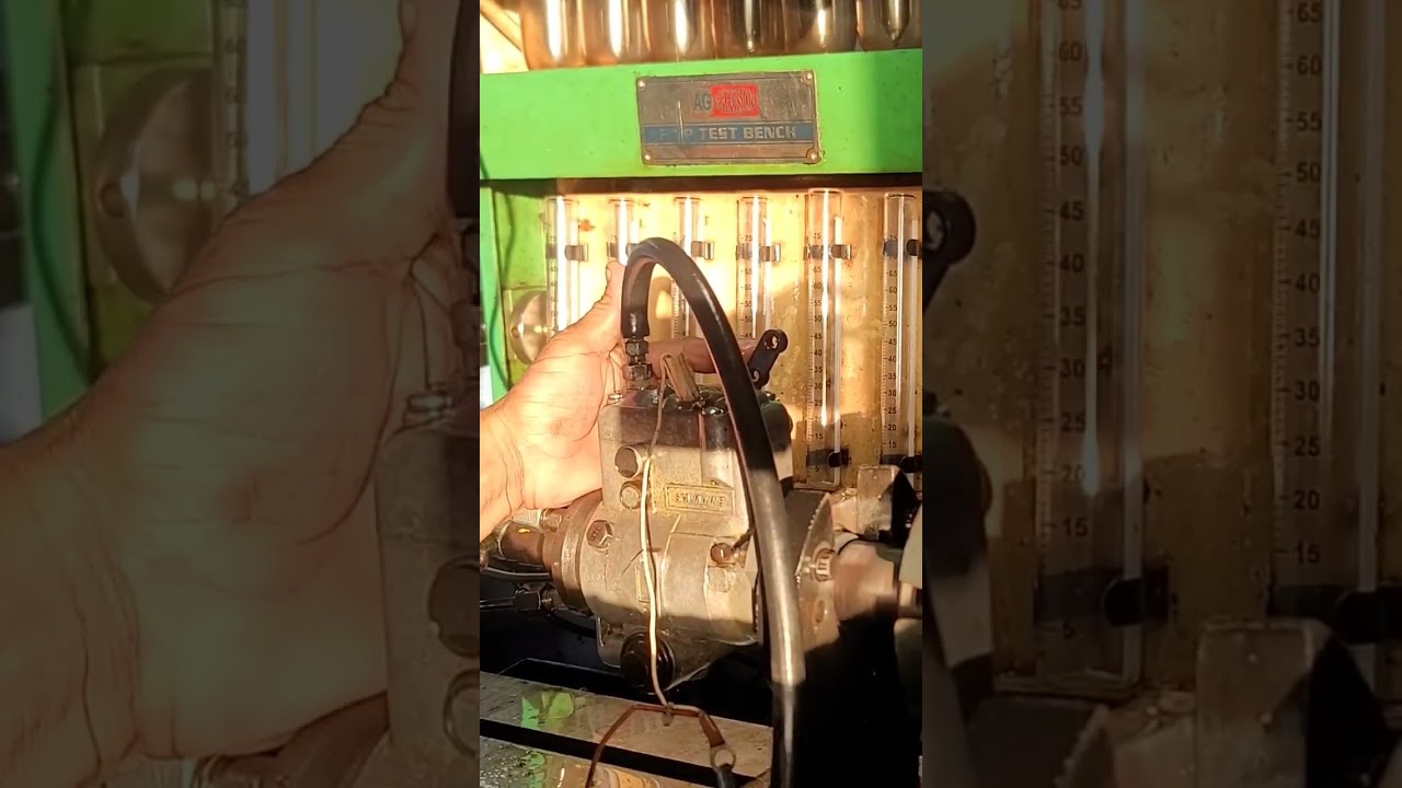 John Deere backhoe injection pump repair