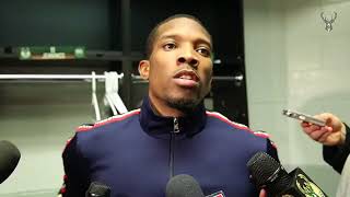 Eric Bledsoe Postgame Interview | Celtics vs Bucks | NBA Playoffs Game 1