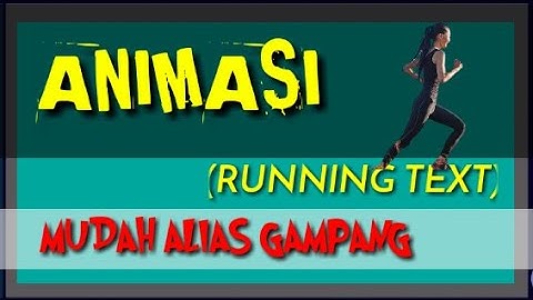 cara membuat animasi teks di kinemaster