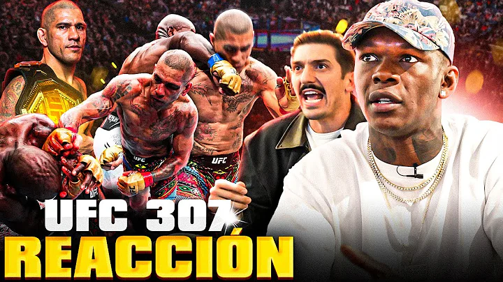 Israel Adesanya and Andrew Schulz react to Alex Pereira vs. Khalil Rountree at UFC 307