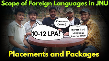 Advantage Of pursuing Foreign Language In India. School Of language,JNU.Scope and Placement.