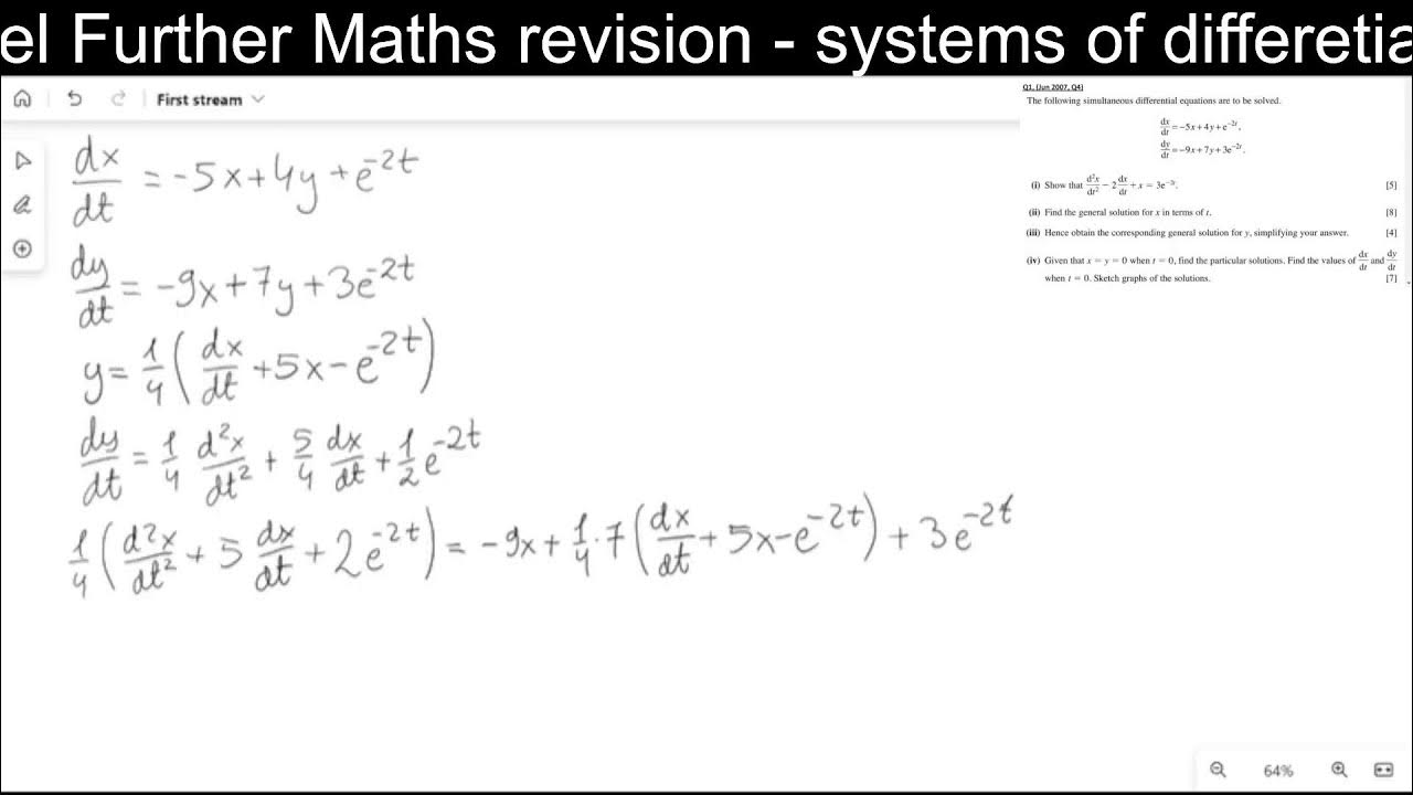 A level Further Maths Practice Maths And Chill YouTube a-level-further-maths-practice-maths-and-chill-youtube