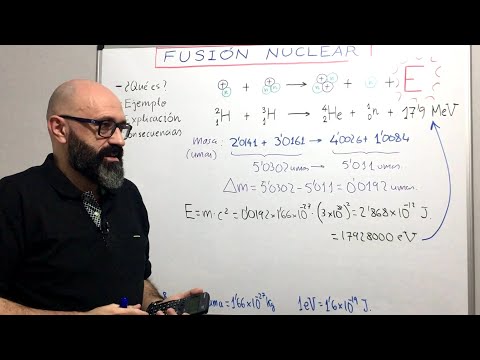 Video: ¿Qué es una ecuación de reacción de fusión?