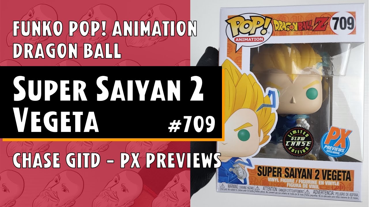 Pop! Animation: Dragon Ball Z - Super Saiyan 2 Vegeta PX Previews Exclusive