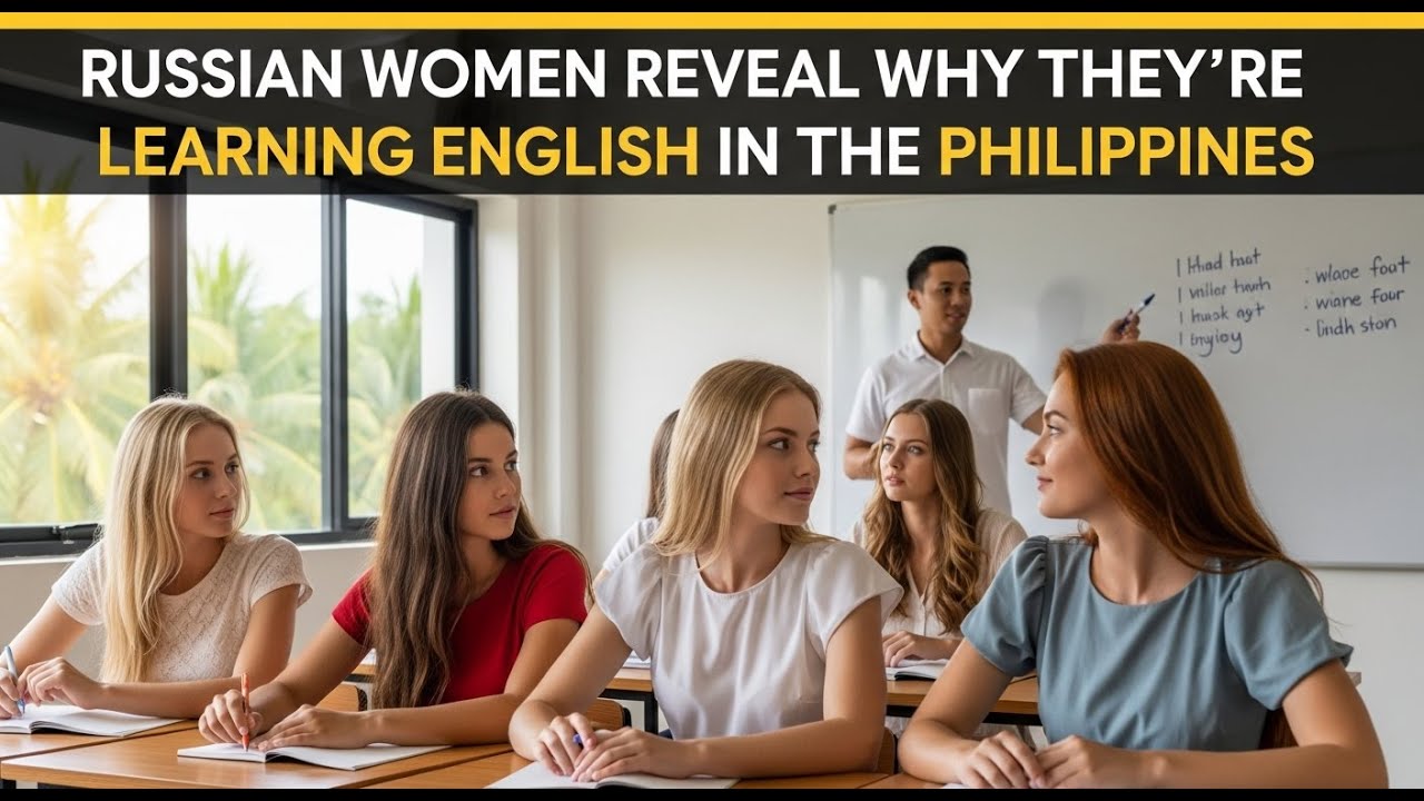 Русские женщины рассказывают, почему они изучают английский на Филиппинах