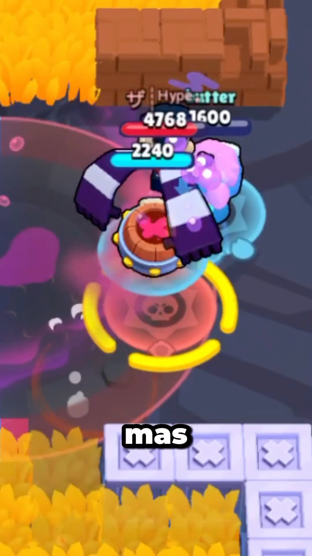 Eu DELETEI o Edgar da partida e isso foi lindo ? #brawlstars