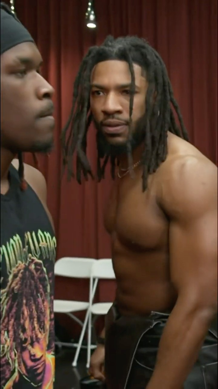 Tensions are high between Trick Williams and Je’Von Evans ? #WWENXT