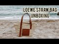 LOEWE Basket Straw Tote Bag Unboxing & Review...| DadouChic