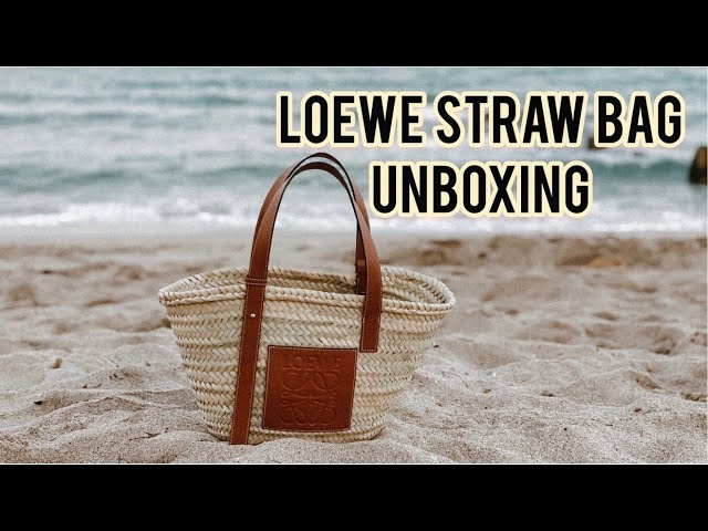 LOEWE BASKET BAG REVIEW & UNBOXING