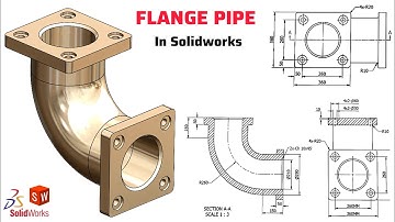 Flange Pipe Elbow Design Made Easy in Solidworks: Enhance Your Skills!