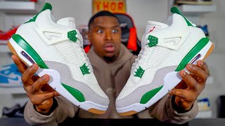Nike SB X Air Jordan 4 Pine Green Review *DON'T SLEEP*