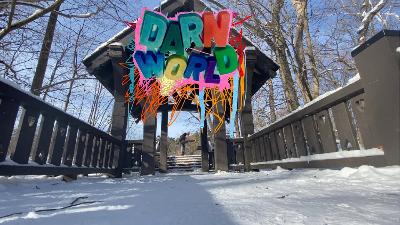 episode 103: DARN WORLD presents HEART BRIDGE Winter Skateboarding DEHARA Brian Kruse Skateboard sk8