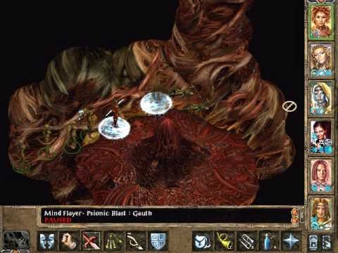 Let's Play Baldur's Gate 2 424 Underdark Southern Tunnels