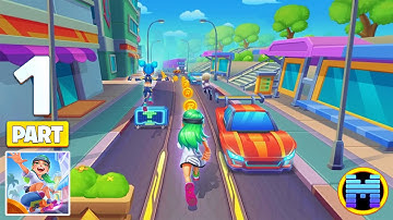 Street Rush game Mobile Gameplay Walkthrough Ep.1 (iOS, Android) No Commentary