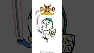 디아블로 2 후기 😇RIP 악마술사 #diablo2 #만화 #animation