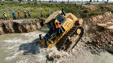 NEW Start Is A Project! Huge Soil Is Water Very Deep Was Deleting Us LandRock With 5T & Dozer Erase!