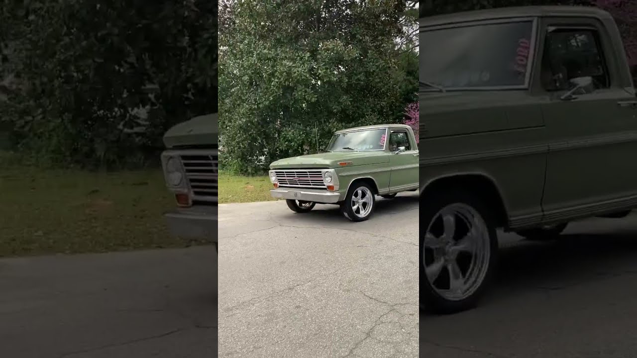  F100 Ford Classic Bumpside