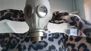 Gas mask and morphsuit