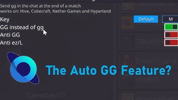 How to use auto GG feature in onix client