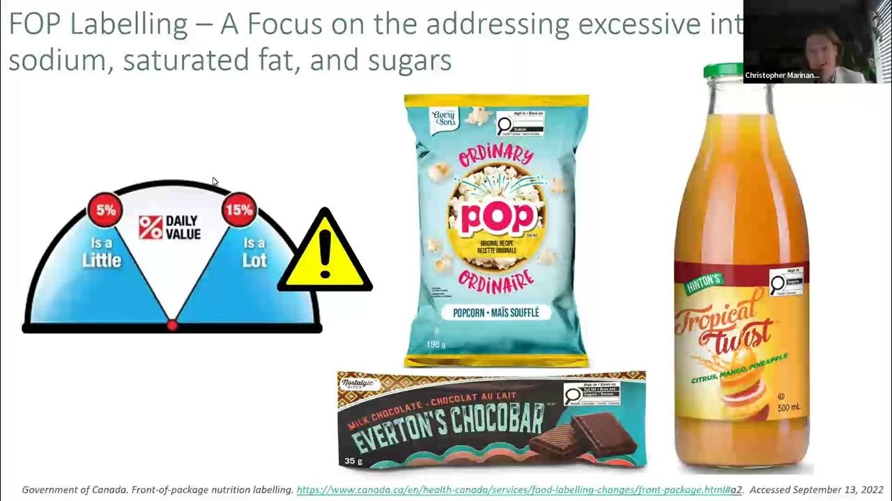 Front-Of-Package Labelling Webinar - YouTube