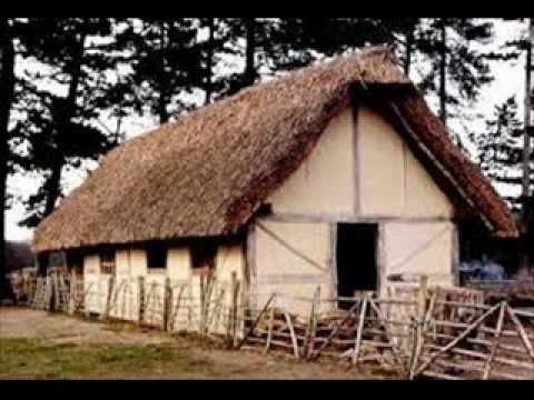 Medieval peasant house model Medieval peasant house model