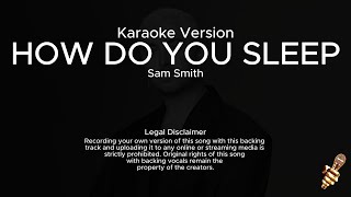 Sam Smith - How Do You Sleep (Karaoke Version)