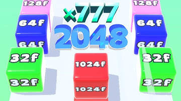 Jelly Run 2048 vs Number Master - Gameplay Max Level Infinity Mode