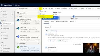 How to Customize Work List Items in Dynamics 365 for Sales