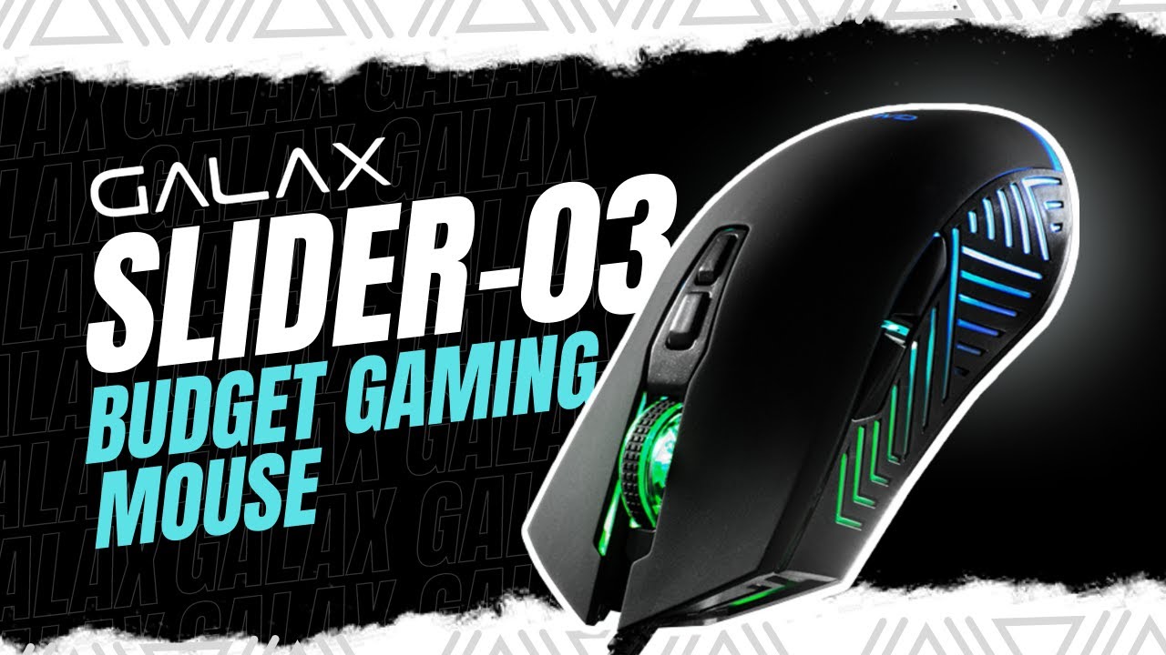 Galax Slider 3 | Budget Gaming Mouse | Unboxig & Review