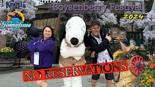 Knotts Berry Farm Boysenberry Festival 2024 - No Reservations!