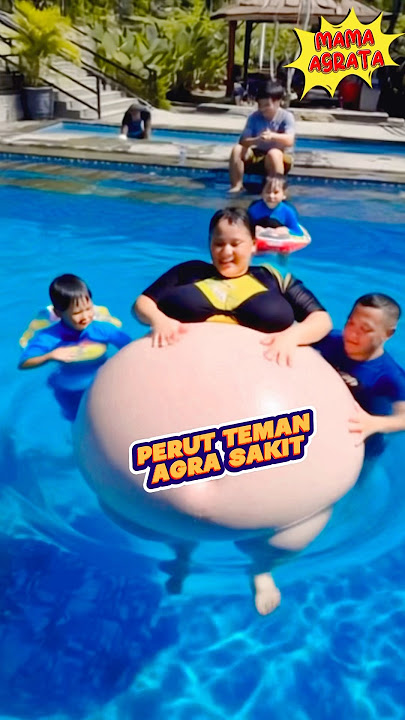Perut teman agra sakit membesar masuk air 😱Part 1093