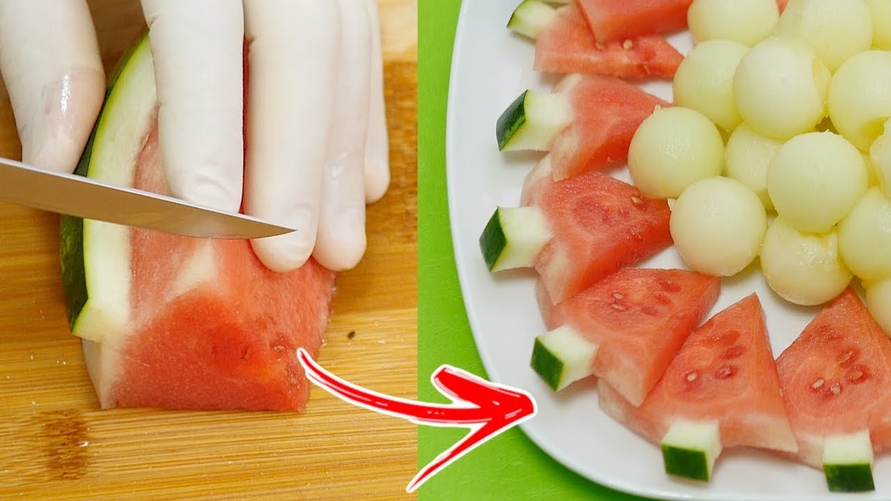 Watermelon Christmas Tree VERY EASY YouTube