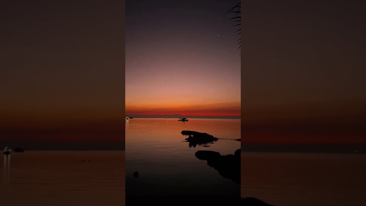 Amaizing sunset thailand 