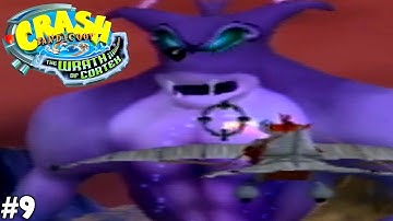 Crash Bandicoot The Wrath Of Cortex Gameplay (PS2) Part 9 - Lo-Lo & Crunch Boss Fight