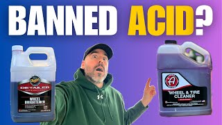 BANNED Wheel ACID VS Adam's Wheel & Tire Cleaner [ 2024 Meguiar's Wheel Brightener ]