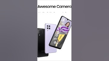 Samsung Galaxy A22 Android 12 One UI 4.1 update #withGalaxy #Samsung #Shorts