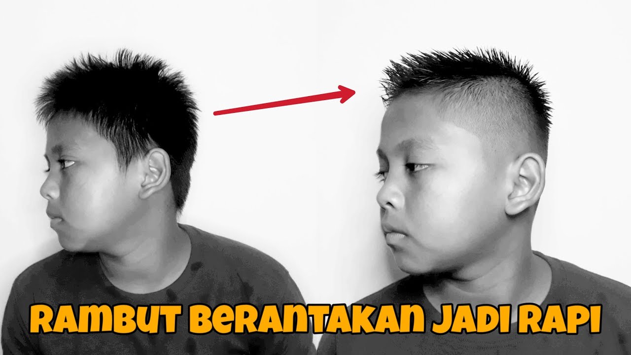  Potong  rambut  spiky cocok untuk rambut  jigrak dan tipis  