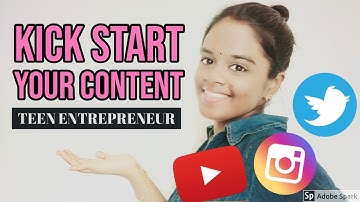 HOW TO START YOUR CONTENT 2020|TEEN ENTREPRENEUR