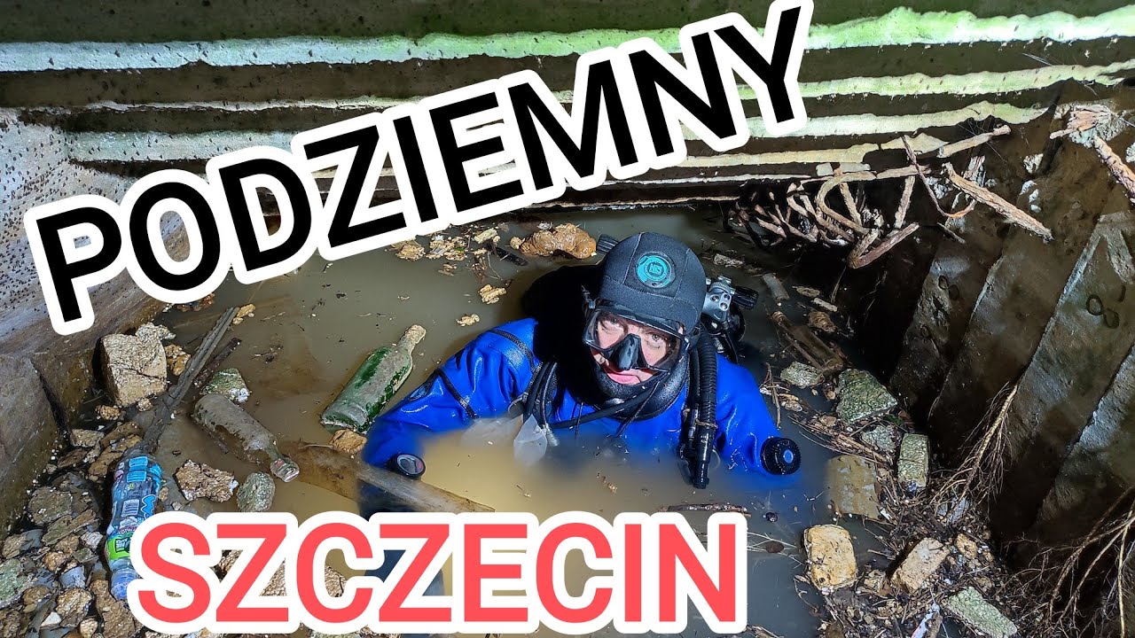 🇵🇱Nurkowanie w Szczecińskim schronie.