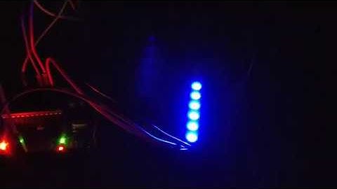 MSGEQ7 Rainbow Blaze