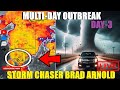 Live storm chasing major tornado outbreak likely today