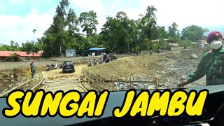 Sungai Jambu terkini, Sempat terisolir karna jembatan putus ||Tanahdatar sumatra Barat