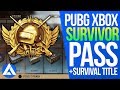 PUBG Xbox/PS4 Update – Survival Title System, Survivor Pass & New Military Uniform Set