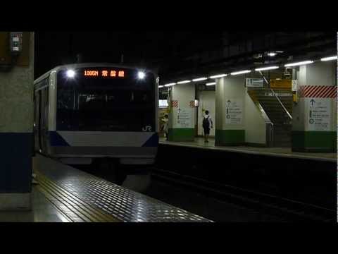 北千住駅２番線発車メロディ（下り）・E657系特急通過