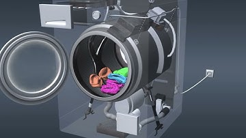🌀 How Does a Washing Machine Work? | Inside the Laundry Machine 🧺⚙️